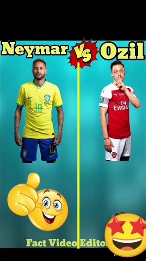 NEYMAR VS OZIL #shortvideos #viralvideo