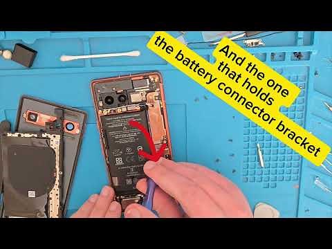 Google pixel 7A battery replacement - DIY step by step guide !!
