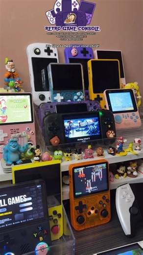 R36MAX Game Console Runs On Linux 4.0-Inch IPS Screen Built-in 20000 Games Open Source Console Multiple Color Options Ideal for Gamers