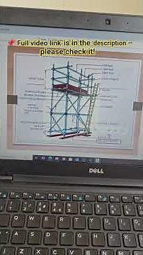 Scaffolding Parts Explained | Safety Tips 🔧🦺