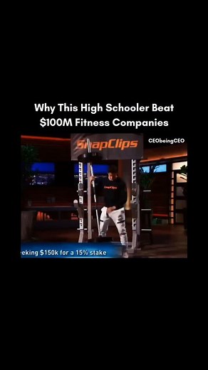 Martin Dimitrov was tired of clunky weight collars falling off mid-workout. So the high schooler built a better solution with military-grade Kevlar. SnapClips: lightweight collars that snap on in seconds, lock with Velcro, and actually stay put during lifts. The Shark Tank result? Mark Cuban, Lori Greiner, and A-Rod fought over the deal. Final terms: $150K for 30% equity. 💡 Founder lesson: The best businesses solve problems you personally experience every day. When you’re frustrated enough to b