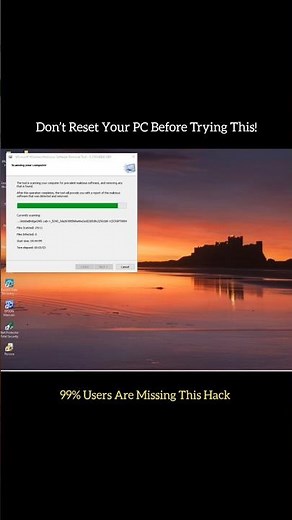Hidden Windows Tool to Remove Malware (No Software Needed)