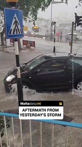 Severe storms swept across Malta and Gozo last night, bringing heavy downpours and strong winds that caused localised flooding and disruption. Data from Malta International Airport Weather showed that rainfall levels varied widely across the islands, with Gozo bearing the brunt of the storm. Xewkija recorded the highest total with 58.2mm of rain in just 24 hours, followed by 32.8mm in Xagħra and 31.0mm in San Lawrenz. On the mainland, the heaviest rain fell in Valletta (17.4mm) and Msida (13.6mm