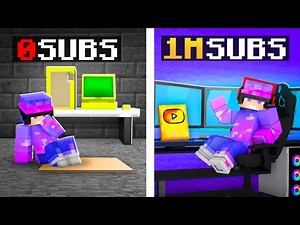 Becoming a YOUTUBER in Minecraft!