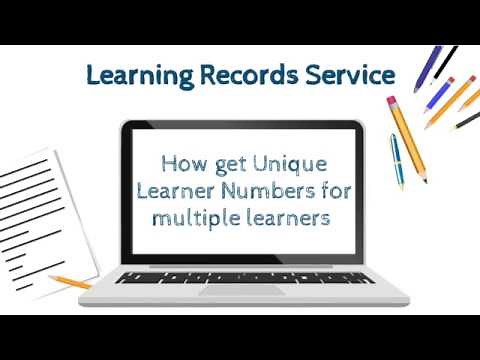 Learning Record Service - how to obtain Unique Learner Numbers (ULNs) for multiple records.