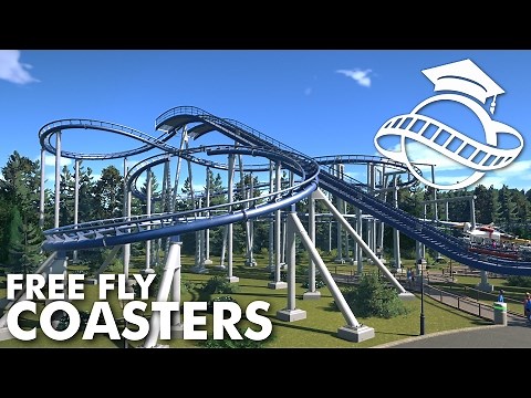 Planet Coaster College - Free Fly/Free Swing Coaster Tutorial