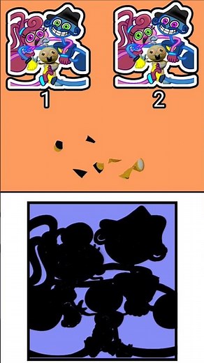 1 or 2? || Which One Is Correct? || ib ‪@HuyPro2k‬ #poppyplaytimechapitre5 #longlegsfamily #gacha