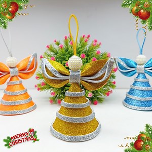 Learn How to Make an Angel For Christmas Decoration. Easy and Quick to Do. DIY Christmas Craft Ideas 2022🎄🎄 | Creative Art & Craft Ideas