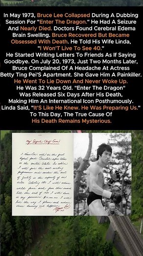 Bruce Lee’s Mysterious Death | He Predicted It Before It Happened