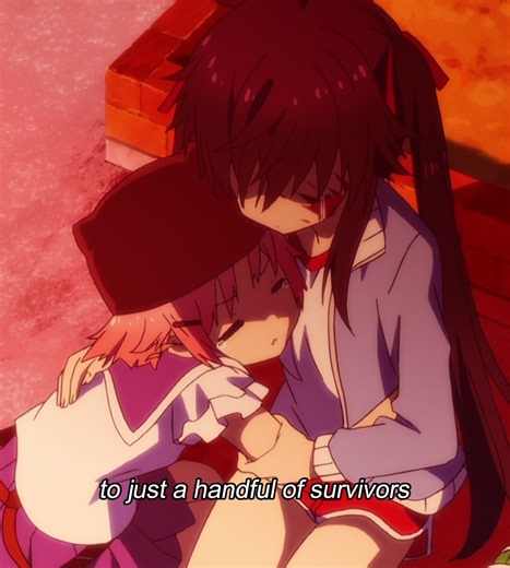 Ambulances suddenly appeared in large numbers on the street, and the woman's phone kept receiving emergency alerts.#anime #animetiktok #animefyp #foryou #animerecommendations