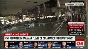 Bahamas airport destroyed by Hurricane Dorian