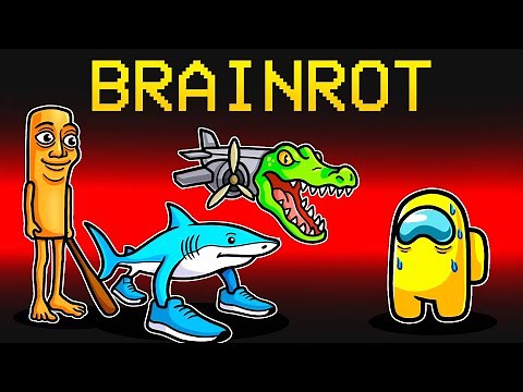 ¡Among Us PERO somos BRAINROTS! 💀😂 SILVIOGAMER en AMONG US PERO ⭐