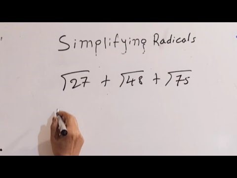 Simplifying Radicals