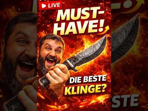 Messerfieber Live Bushcraft Messer Jagd und koch Messer und adere scharfe Sachen