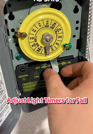 Why set light timers in fall? 💡 Shorter days = darker nights. Set porch   indoor lights to switch on before it gets dark. ✅ Save $50–$150/year ✅ Avoid stubbed toes ✅ Make your house look lived-in 💬 Porch light always on… or always off? 👀 #LightingTips #HomeEnergy #NationalToday #DailyTask save energy with lights, fall lighting tips, why use light timers, home energy hacks