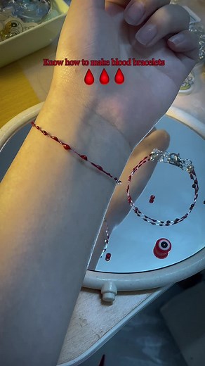 ⛓️ shop chính thức mở bán🩸BLOOD DROP🩸 bracelets #bracelet #bloodbracelet #blooddrop #vongtay #fypシ゚viral #xuhuong #couplebracelet