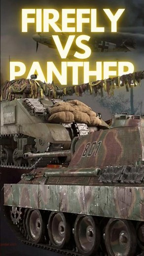 Panther against Sherman Firefly test in 1946