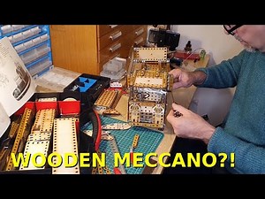 You’ve NEVER Seen a Meccano Set Like This (Made of Wood!)