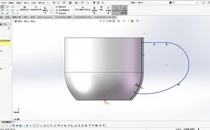 利用SOLIDWORKS软件制作杯子模型