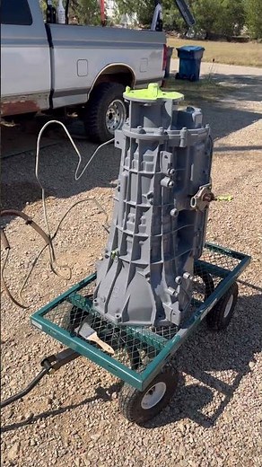 that old E4OD transmission looking good. #automobile #truck #ford #f150 #mechanic #diy #fordtrucks