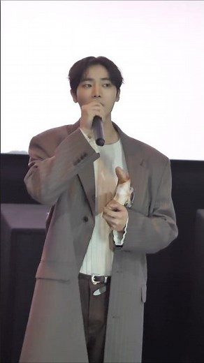 260104 오늘 밤, 세계에서 이 사랑이 사라진다 해도 무대인사 추영우 좋은 밤 좋은 꿈 롯데시네마 홍대입구 4k 60p 직캠 Shorts