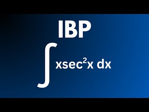 How to Integrate xsec^2(x) Using Integration by Parts (Step-by-Step)