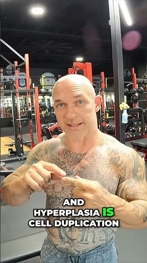 Unlock Muscle Growth: Hypertrophy vs. Hyperplasia Explained #shorts