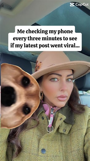 This is me, manifesting 10k!!! #creator #10k #countrylife #fedora #fyp