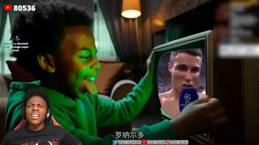 Speed难绷网友生成自己AI抽象电影