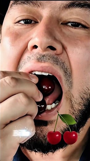 These Cherries POP So Loud 🍒 ASMR