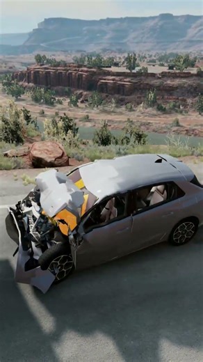 Opel Astra vs Truck Crash Test! 💥 Small Car vs Big Truck | BeamNG