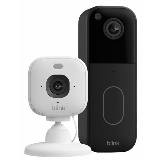 Buy Blink Video Doorbell (2nd Gen) & Blink Mini 2K  Smart Camera | CCTV cameras | Argos
