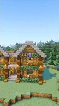 Minecraft Spruce Survival House 🏠 #minecraft