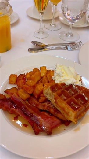 Absolute best waffles I’ve ever had 🤣 probably because of all that whip and ice cream 😋