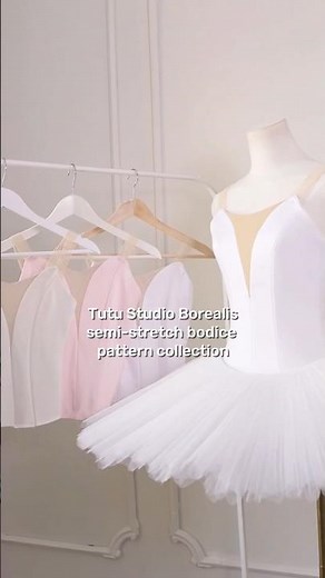 Have you tried our bodice patterns yet?!🤩 Link in bio! #sewing #tutu #balletcostume
