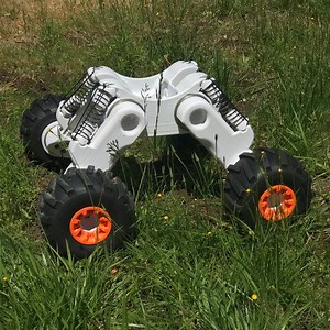 Rover V2 four wheel drive robot