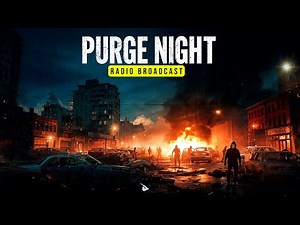 You're Listening to the Radio During Purge Night
