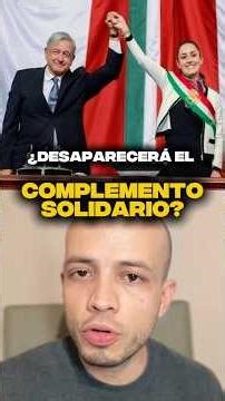 ¿DESAPARECERÁ EL COMPLEMENTO SOLIDARIO?