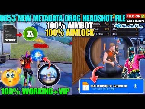 🚩OB53 | Auto headshot config file free fire aimbot + aimlock | Headshot config file free fire max