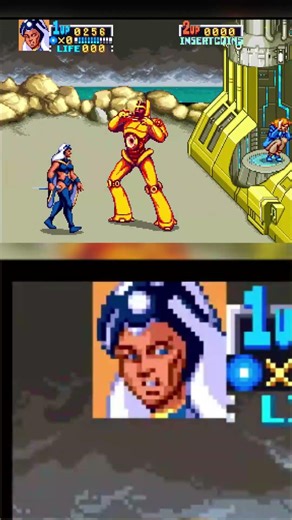 The Ultimate Stand! Storm vs Magneto | X‑Men Arcade 1992 #retrogaming #marvelhero