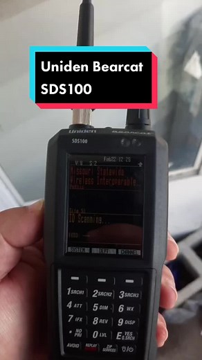 Uniden Bearcat SDS100. #myhobby #foryoupage #fyp #FYP #Scanner #Police #policescanner