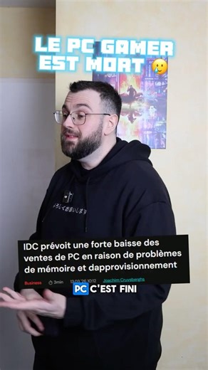 Le PC gamer est mort ? 😥