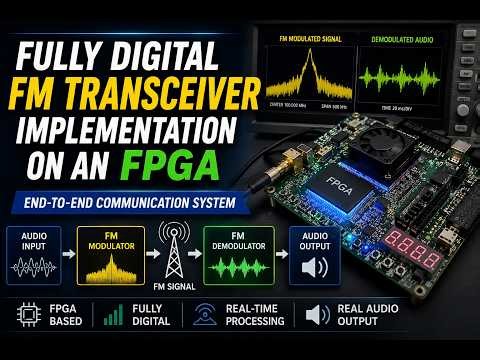 Fully Digital FM Transceiver Implementation on an FPGA