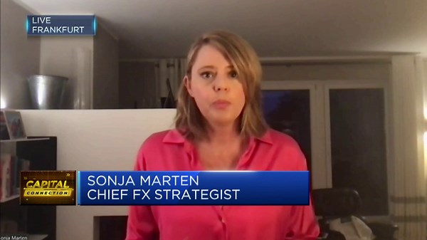 Strategist says she's not '100% convinced' the European Central Bank will hike rates by 75 basis points