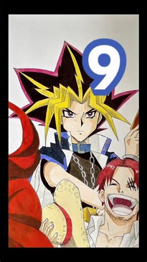 Anime Canvas M! Character number 9 is Yami Yugi from Yu-Gi-Oh. #animeart #yugioh #animecanvas