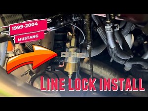 1999-2004 Mustang GT line lock/roll control installation