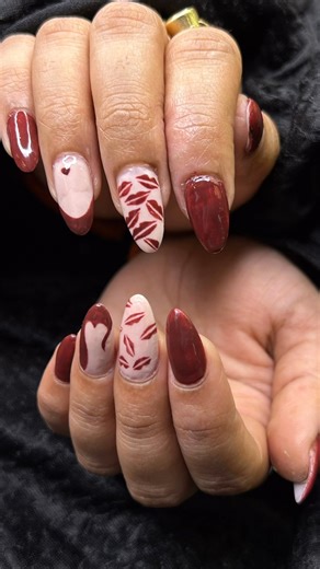 Simple Yet Stylish Kiss Nail Art| Perfect for Beginners #smallbusiness #shorts #nailart #nails #kbt