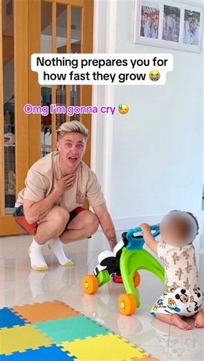 The fact he was basically running a few days after this 😭 #couplegoals #couple #parenting | Matthew and Ryan