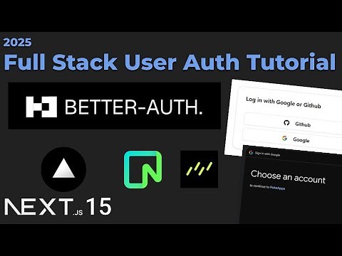Better-Auth Beginner-Friendly Step by Step Tutorial using Next.js, Shadcn/ui, Neon, Drizzle ORM