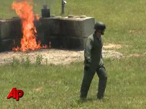 Raw Video: FBI Demonstrates Bombs, Aftermath